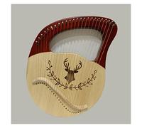 UNbit Lyre Harp Arpa a 16 corde Arpa a 19 corde Lira portatile Strumento musicale Lira? Arpa for principianti