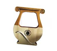 UNbit Lyre Harp Arpa a 16 corde Arpa a 19 corde Lira portatile Strumento musicale Lira? Arpa for principianti (Color : 19 Tone 3)