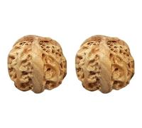 UNbit Palla antistress Palla Baoding Palla di marmo Palline cinesi for le mani 1 paio di palline for esercizi Palline for massaggio in noce Palline for digitopressione (Color : Single)