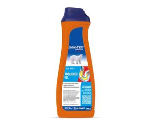 Unblocker Gel disgorgante per scarichi ostruiti Sanitec 1 L