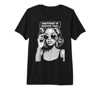 Unbothered By Negative Souls Ragazza Nera afroamericana Maglietta Premium