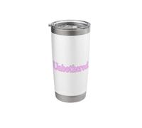 UNBOTHERED. LA PAROLA SCOMPARSA SU UN TEE Bicchiere termico in acciaio inox doppia parete