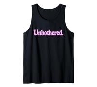 UNBOTHERED. LA Parola Scomparsa su Un Tee Canotta