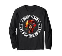Unbothered Sassy Black Queen ragazze afroamericane Maglia a Manica