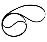 Unbranded Cintura per Giradischi in Gomma - Compatibile con Sansui P-50 - Ricevitore Bluetooth Integrato