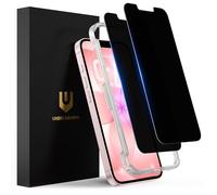 UNBREAKcable 2-Pack Privacy Screen Protector per iPhone 17e Anti-Spy | Vero vetro temperato infrangibile a 28°, durezza 9H, facile da installare, senza bolle, antigraffio, adatto alle custodie