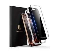 UNBREAKcable Confezione da 2 protezioni per schermo per iPhone 16 Pro Max - 1 vetri temperati privacy + 1 vetri trasparenti infrangibili [installazione facile] Antigraffio per iPhone 6,9 pollici