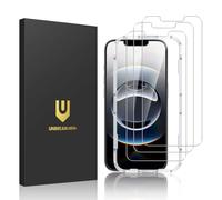 UNBREAKcable Confezione da 3 pellicole protettive per iPhone 16e, in vetro temperato infrangibile, struttura di facile installazione, durezza 9H, trasparenza HD al 99,99%, compatibile con custodie