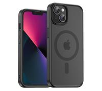 UNBREAKcable Custodia Magnetica per iPhone 13 da 6,1 Pollici, Compatibile con MagSafe, Protezione Completa della Fotocamera, Custodia Sottile Antiurto e Anticaduta per Telefono - Nero