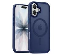 UNBREAKcable Custodia Magnetica per iPhone 17 da 6,3 Pollici, Compatibile con MagSafe, Protezione Completa della Fotocamera, Custodia Sottile Antiurto e Anticaduta per Telefono - Blu Scuro