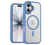 UNBREAKcable Custodia Magnetica per iPhone 17 da 6,3 Pollici, Compatibile con MagSafe, Protezione Completa della Fotocamera, Custodia Sottile Antiurto e Anticaduta per Telefono - Azzurro Chiaro