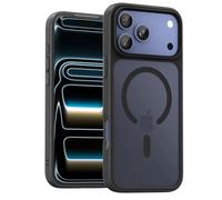 UNBREAKcable Custodia Magnetica per iPhone 17 Pro da 6,3 Pollici, Compatibile con MagSafe, Protezione Completa della Fotocamera, Custodia Sottile Antiurto e Anticaduta per Telefono - Nero