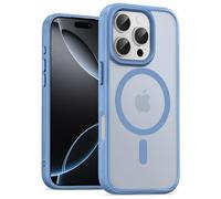 UNBREAKcable Custodia per iPhone 16 Pro Max da 6,9 Pollici, Compatibile con MagSafe, Protezione Completa della Fotocamera, Custodia Sottile Antiurto e Anticaduta per Telefono - Blu Chiaro