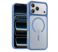 UNBREAKcable Custodia per iPhone 17 Pro Max da 6,9 Pollici, Compatibile con MagSafe, Protezione Completa della Fotocamera, Custodia Sottile Antiurto e Anticaduta per Telefono - Azzurro Chiaro