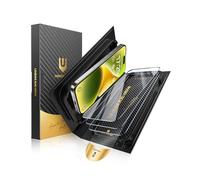 UNBREAKcable iPhone 15 Pro Protezione Schermo [3 Pezzi], Vetro Temperato con Tecnologia Auto-Align per Installazione Facile, Durezza 9H+, Anti-Impronte, Ultra-Chiaro, Protezione Completa, 6,1 Pollici