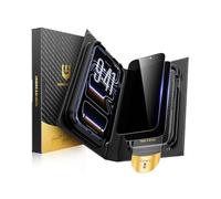 UNBREAKcable Pellicola Privacy iPhone 17 Pro, Kit Antipolvere Automatico, Vetro Temperato Anti-Spia 28° Antirottura, Senza Bolle, 9H Copertura Totale - Confezione da 2