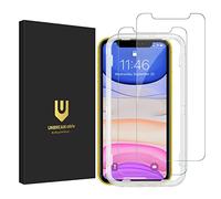 UNBREAKcable Pellicola protettiva in vetro temperato [Confezione da 2 pezzi] compatibile con iPhone 11/XR (6,1 pollici), 2,5D Double Defense Series, antigraffio, anti-impronte, senza bolle e adatta