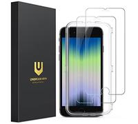 UNBREAKcable Pellicola Protettiva in Vetro temperato per iPhone SE 2020, 2 Pezzi, per iPhone SE 2020/8/7/6/6s, durezza 9H, 2,5D, Doppia Difesa, AntiGraffio, Anti-Impronte e Senza Bolle