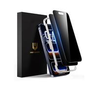 UNBREAKcable Pellicola Protettiva per la Privacy per iPhone 17 Pro, in Vetro Temperato Infrangibile [Vero Anti Spia a 28°] [Durezza 9H] [Telaio di Facile Installazione] Protezione Privata per iPhone