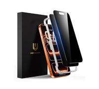 UNBREAKcable Pellicola protettiva privacy per iPhone 17 Pro Max, in vetro temperato infrangibile [vero anti spia a 28°] [durezza 9H] [cornice di facile installazione] protezione privata per iPhone 6,9