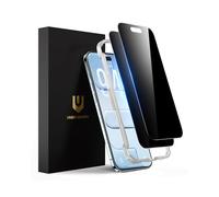 UNBREAKcable Pellicola Protettiva Privacy per iPhone Air 6,5 Pollici, Anti-Spy Vetro Temperato Film, Vero Anti Spia a 28°, Durezza 9H, Cornice di Installazione Facile - Pacco da 2