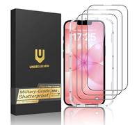 UNBREAKcable - Protezione in vetro temperato per iPhone 17e, confezione da 3 pezzi, durezza 9H, pellicola protettiva infrangibile [99,99% di trasparenza HD] [Installazione semplice] [Compatibile con