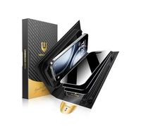 UNBREAKcable Protezione Privacy per iPhone 16, Pack da 3 Vetri a Copertura Totale [28° Anti-Spy] [Durezza 9H] [Installazione Facile] Vetro Resistente e Alta Protezione