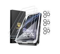 UNBREAKcable Protezione Schermo iPhone 16 Pro - Confezione da 3, 3 Vetro Temperato + 3 Protezioni per Lenti Fotocamera, Durezza 9H, Alta Definizione, Anti-Impronte, Compatibile con Cover, 6,3 Pollici