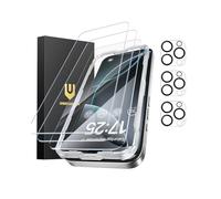 UNBREAKcable Protezione Schermo iPhone 16 Pro Max - Confezione da 3, 3 Vetro Temperato + 3 Protezioni per Lenti Fotocamera, Alta Definizione, Anti-Impronte, Compatibile con Cover, 6,9 Pollici
