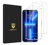 UNBREAKcable Vetro Temperato per iPhone 13/13 Pro, Ultra HD ad Anti-Impronta, Durezza 9H Pellicola Protettiva Doppia Difesa Serie - [ 2 Pezzi ]