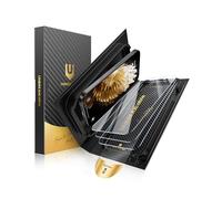 UNBREAKcable Vetro Temperato per iPhone 15 Pro, Confezione da 3 Durezza 9H+ Pellicola Protettiva [Installazione Facile] [Trasparente HD al 99,99%] [Compatibile con la Custodia] per Apple 6,1 Pollici