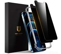 UNBREAKcable Vetro Temperato Privacy per iPhone 12 / iPhone 12 PRO 6,1" - [ Pellicola Antispia Ultra HD/Anti-Impronta/Tocco 3D ] Durezza 9H Schermo Protettivo Doppia Difesa Serie - 2 Pezzi