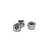 UNC 2#-56 to 3/4-10 304 A2-70 Stainless Steel Coarse Thread Hex Insert Lock Nut Hexagon Self-Lock Locking (8)