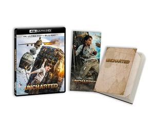 Uncharted 4K Ultra HD (2022) Blu Ray + Block Notes + segnalibropre-order