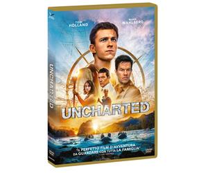 Uncharted - Dvd + Block Notes (DVD) Tom Holland Mark Wahlberg Antonio Banderas