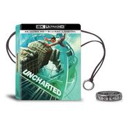 Uncharted (Limited Edition Steelbook) (4K UHD Blu-ray) Mark Wahlberg