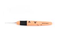 Uncinetti con Luce LED - Strumento per Cucire Comodo e Pratico - per Lavorare All'uncinetto con Filato Scuro - Materiale ABS, PVC e PC di - 1 Pezzo (3,0 mm)