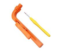 Uncinetto - 18x6,3x4,5 Cm Set Per Uncinetto In ABS, Guida Per Il Filato Uncinetti, Set Per Uncinnetto In ABS | accessoris Per Maglieria Ergonomici Multiuso | Strumenti Per Supporti Per Filati Per