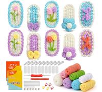 Uncinetto Con Fiducia Starter Kit Essenziale per Creare Accessori Carini