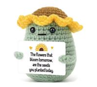 Uncinetto Emotivo Supporto Oca Abbraccio Maglia Bambola Desktop Ornamento Funny