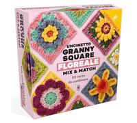 Uncinetto Granny Square floreale. Mix & match. Con 50 carte da combinare
