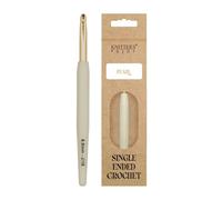 Uncinetto Knitter's Pride Pearl in alluminio, 6 mm - Beige/Argento