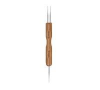 Uncinetto per capelli Dreadlock con testa, strumento per ago per Dreadlock da 0, 5 mm 0, 75 mm per trecce artigianali 1 gancio, 2 ganci, 3 aghi per uncinetto per set capelli per uncinetto