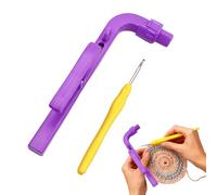 Uncinetto - Per Maglieria Ergonomici - Uncinetti per la Tensione e Aghi - Per Principianti Professionisti Magliaie Viaggio Rilassamento Aula Lezione d'Arte Vacanza Hobby Compleanno