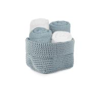 UNCINETTO, Set 4 lavette 30x30 (Avio)