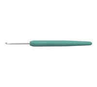 Uncinetto, taglia 2,5, L: 13,3 cm, verde, 1 pezzo, lunghezza manico: 9,3 cm