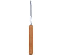 Uncinetto tunisino afgano con manico in legno, ergonomico, per intrecciare i capelli, tappeti, lavori a maglia, uncinetto, trecce