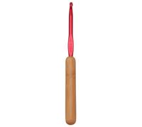 Uncinetto tunisino afgano con manico in legno, ergonomico, per intrecciare i capelli, tappeti, lavori a maglia, uncinetto, trecce