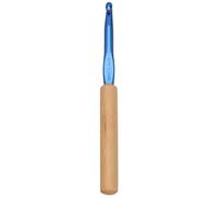 Uncinetto tunisino afgano con manico in legno, ergonomico, per intrecciare i capelli, tappeti, lavori a maglia, uncinetto, trecce