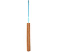Uncinetto tunisino ergonomico con manico in legno in alluminio tunisino uncinetto per lavoro a maglia treccia tappeto set per la realizzazione di tappeti
